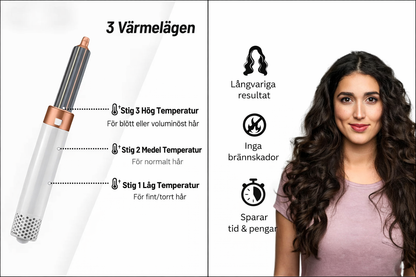 5-i-1 hårstylingapparat
