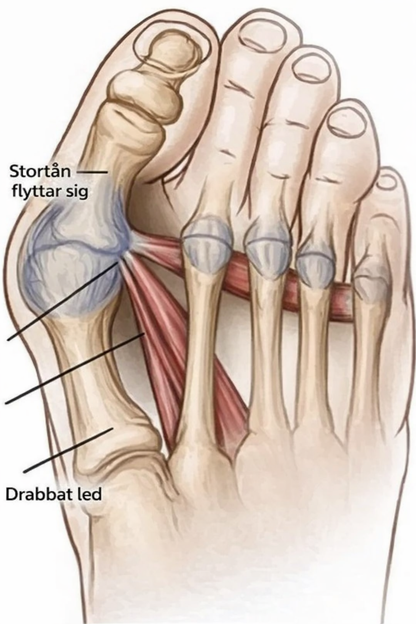 Mjuk Hallux valgus-korrigerare™